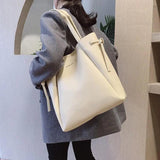 Women's Leather Shoulder Bag Tote Set