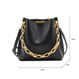 Women Crossbody Messenger Bag with Diamonds Chain Handbag
