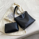 Classic Contrast Shoulder Bags for Women Tote Bag Crossbody Purse