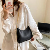 Chain Shoulder Bag Classic Dumpling Pocket High Handbags for Girls