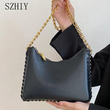 Chain Shoulder Bag Classic Dumpling Pocket High Handbags for Girls