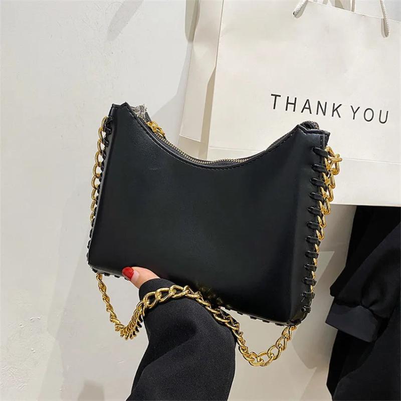 Chain Shoulder Bag Classic Dumpling Pocket High Handbags for Girls