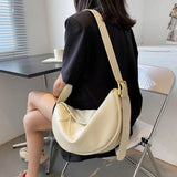 Large Soft Leather Crossbody Bag for Women
