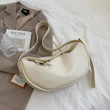 Large Soft Leather Crossbody Bag for Women