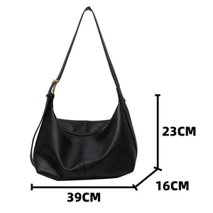 Vintage Women Shoulder Bag Large Capacity Casual Tote Bag