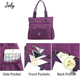 Women's Waterproof Nylon Top-handle Shoulder Bag