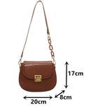 Women's Small Crossbody Bag Flap Messenger Bag