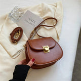 Women's Small Crossbody Bag Flap Messenger Bag