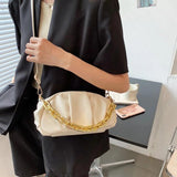 Thick Chain Crossbody Shoulder Bag for Women