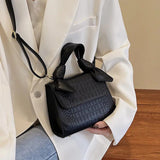 Stone Pattern Shoulder Bags for Women - Crossbody Bag Small Flap Messenger Bag