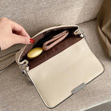 Women's Leather Crossbody Bag Chain Shoulder Purse