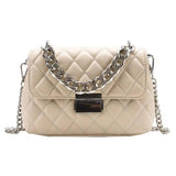 Women's Leather Crossbody Bag Chain Shoulder Purse