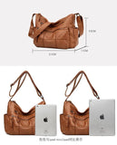 Soft PU Leather Women Shoulder Crossbody Bags Purses Handbags