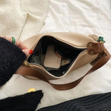 2021Winter Ladies Handbag One Shoulder Underarm Bag Hair Ball Pendant