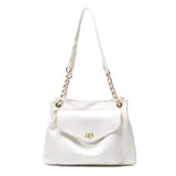 Chain Women Shoulder Crossbody Bags Handbags Purses Soft Pu Leather Totes