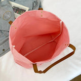 Summer Casual Handbag Shoulder Women's Bag Solid Travel Tote
