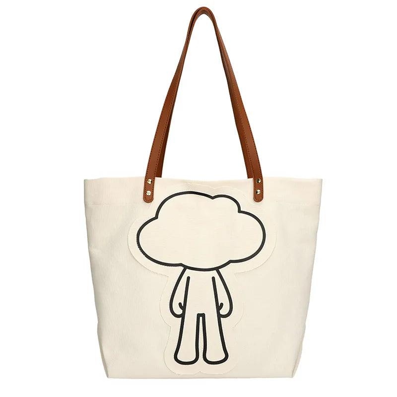 Summer Casual Handbag Shoulder Women's Bag Solid Travel Tote