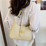 Small PU Leather Underarm Bag for Women