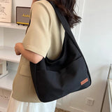 Canvas Shoulder Bag For Women Tote Large Capacity Purse Handbag