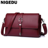 Women Shoulder Bag Pu Leather Handbags Crossbody Messenger Bag