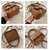 Retro Women Crossbody Shoulder Bags with Short Handle