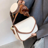 Soft PU Leather Women Shoulder Crossbody Bags Lady Handbag and Purse
