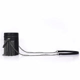 Vintage Tassel Bucket Crossbody Bag for Women