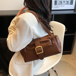 PU Leather Shoulder Bags for Women Large Capacity Handbags