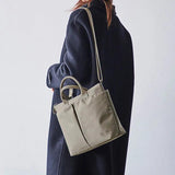 Waterproof Nylon Portable Briefcase Women's Professional Shoulder Bag