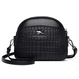 Crocodile Pattern Shoulder Bag PU Leather Handbag