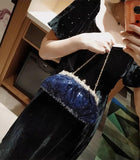 Sequin Clutch Bag Diamonds Women's Wallet Chain Shoulder Evening Bags