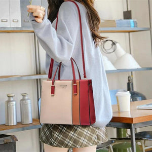 Women's Square Zipper Bag Crossbody Shoulder Handbag