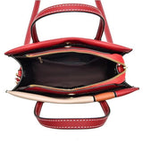 Women's Square Zipper Bag Crossbody Shoulder Handbag