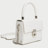 Crocodile Pattern Small Square Bag Single Shoulder Messenger Bag