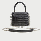 Crocodile Pattern Small Square Bag Single Shoulder Messenger Bag