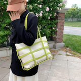 Large Capacity Canvas Tote Bag for Women Casual Shoulder Handbag