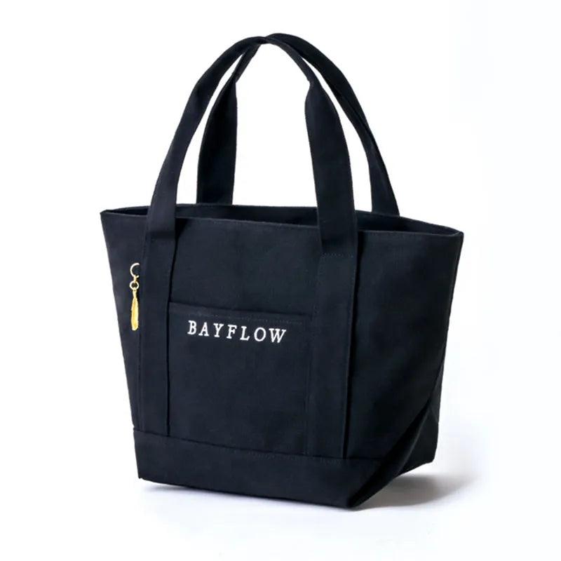 Large Capacity Thick Canvas Shoulder Bag for Women