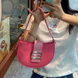 Vintage Crescent Mobile Phone Shoulder Bag