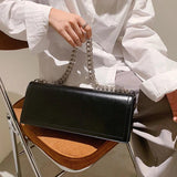 Vintage Chain Shoulder Bag Travel Armpit Handbag