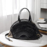 Crocodile Patent Leather Women Shoulder Bag Tote