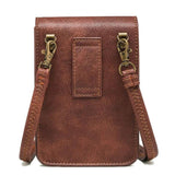 Emerald Motorcycle Bag Punk Women's Single Shoulder Bag Mini Square Bag