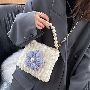 Hand Woven Beading Women Shoulder Bag Crossbody Bag