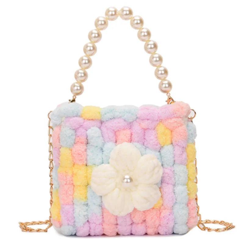 Hand Woven Beading Women Shoulder Bag Crossbody Bag