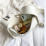 Leather Lemon Shoulder Bag Women Casual Satchel Handbag