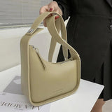 Leather Lemon Shoulder Bag Women Casual Satchel Handbag