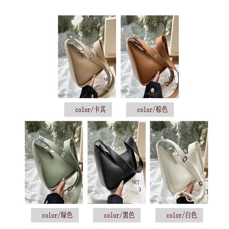 Leather Lemon Shoulder Bag Women Casual Satchel Handbag