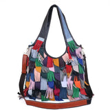 Tassel Shoulder Bag, European & American Cowhide Messenger Bag