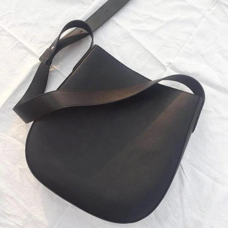 Women Leather Shoulder Bag Big Tote Top-handle Handbag