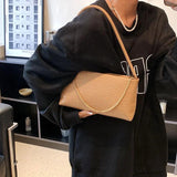 Stone Pattern Leather Shoulder Side Bags for Women