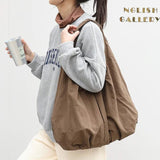 Waterproof Women Canvas Tote Shoulder Bags Large Capacity Ladies Handbags